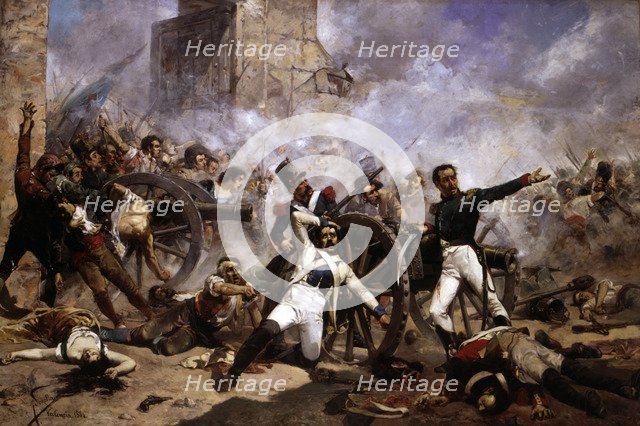 Scene of the 2nd of May in Madrid, 1884.