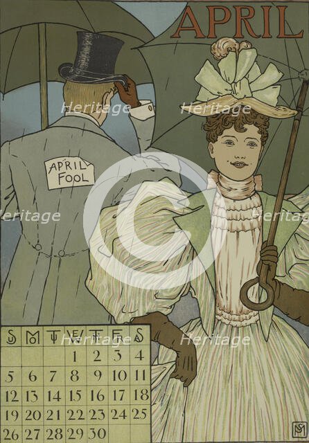 April, c1887 - 1922. Creator: Unknown.