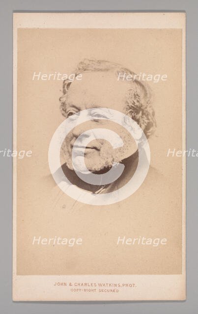 Sir Charles Barry, 1860s. Creator: John & Charles Watkins.