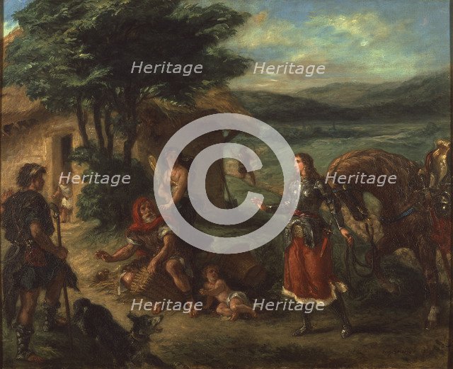 Erminia and the Shepherds, 1859.