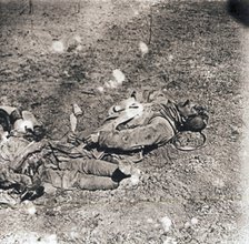 Bodies of dead soldiers, c1914-c1918. Artist: Unknown.