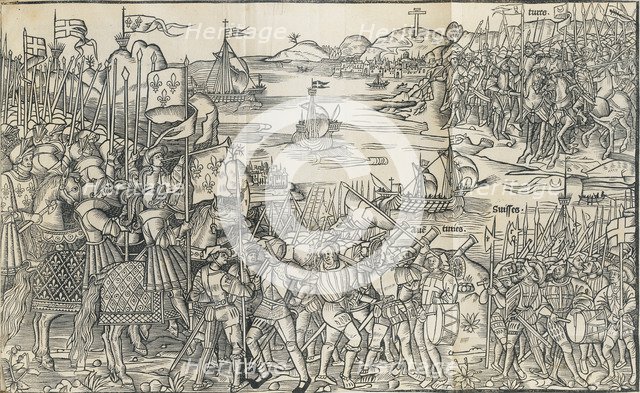 Illustration from Peregrinatio in terram sanctam (Journey to the Holy Land) by Bernhard von Breidenb Artist: Reuwich (Reeuwijk), Erhard (c. 1450-after 1505)