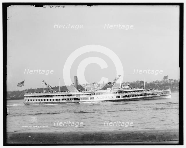 Steamer Albany, c1908. Creator: Unknown.