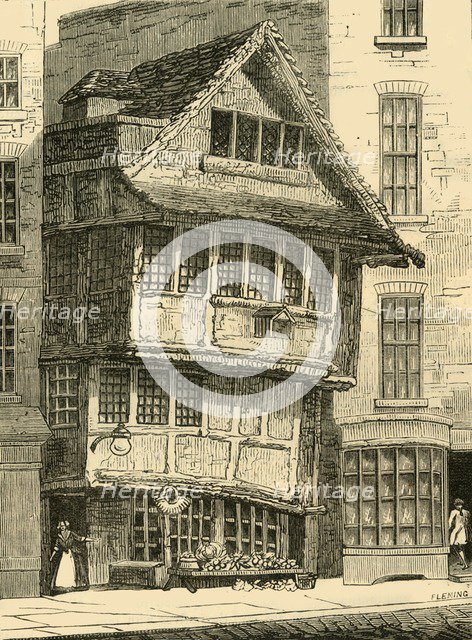 'The Old Fountain, in the Minories', (1798, (c1872). Creator: Unknown.