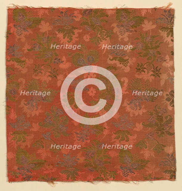 Fragment, France, c. 1700. Creator: Unknown.