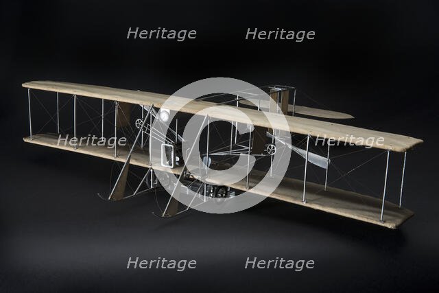 Model, Static, Wright Model B, ca. 1932. Creator: Roderic Davis.