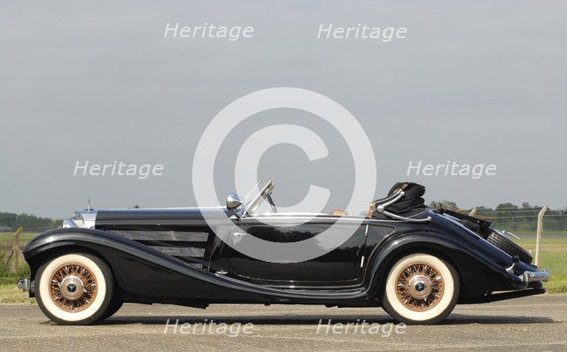 1935 Mercedes Benz 500K Artist: Unknown.