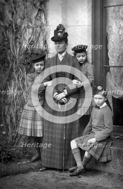 Princess Louise Margaret of Prussia (1860-1917), Duchess of Connaught and Strathearn, 1893.Artist: W&D Downey