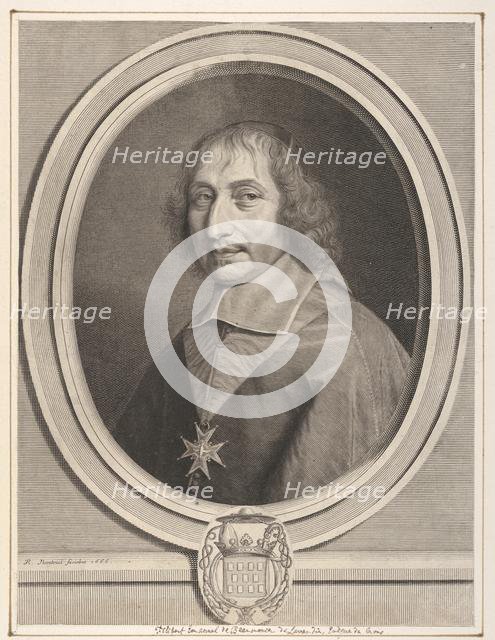 Philbert-Emmanuel de Beaumanoir de Lavardin, 1666. Creator: Robert Nanteuil.