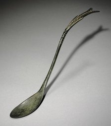 Spoon with Fish-Tail Design, 918-1392. Creator: Unknown.