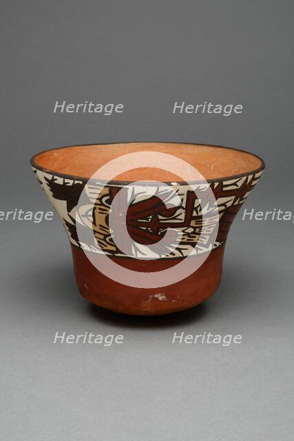 Cup Depicting a Decapitated Head, 180 B.C./A.D. 500. Creator: Unknown.