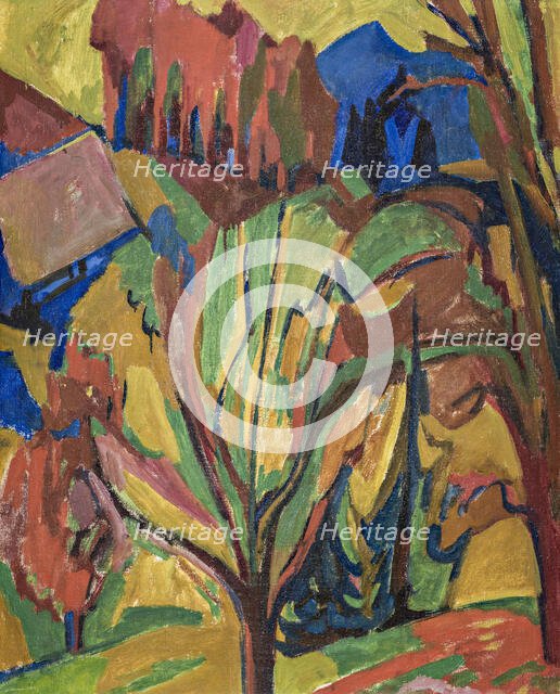 Emmental Landscape, 1926. Creator: Neuhaus, Werner (1897-1934).