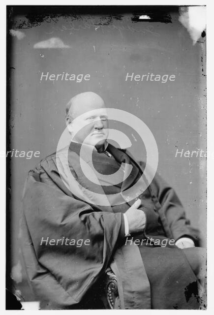 Harlan, Judge John Marshall, between 1870 and 1880. Creator: Unknown.