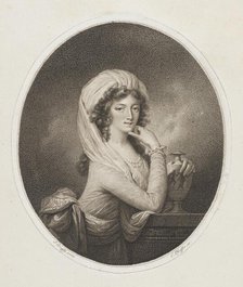 Princess of Liechtenstein, 18th century. Creator: Carl Hermann Pfeiffer.