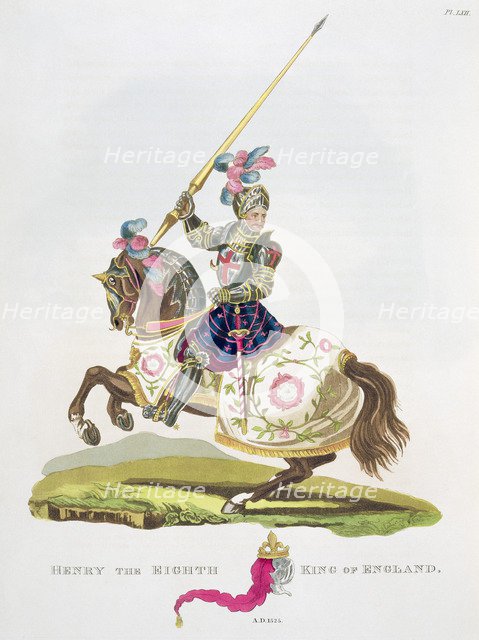 Henry VIII, King of England, 1525 (1824). Artist: Unknown