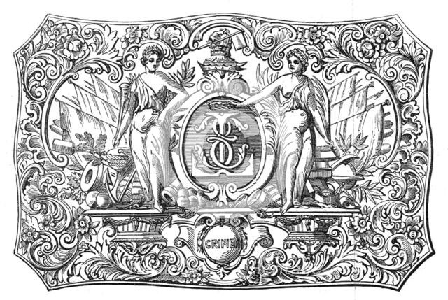 Gold Box presented with the Freedom of the City of London to Admiral Sir Edmund Lyons, 1856.  Creator: Unknown.