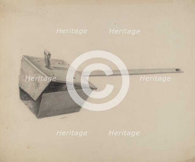 Hot Coal Carrier, c. 1938. Creator: Douglas Cox.