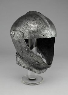 Close Helmet, Milan, c. 1510/15. Creator: Domenico dei Barini.