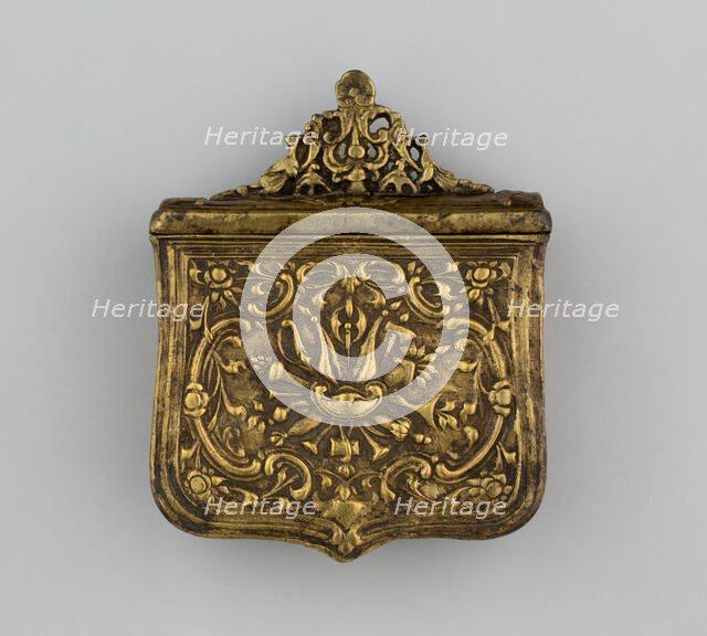 Cartridge Box, Germany, late 17th century. Creator: Unknown.