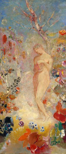 Pandora, ca. 1914. Creator: Odilon Redon.