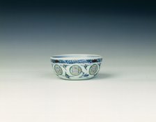 Doucai cup, Qing dynasty, late Kangxi period, China, 1700-1722. Artist: Unknown