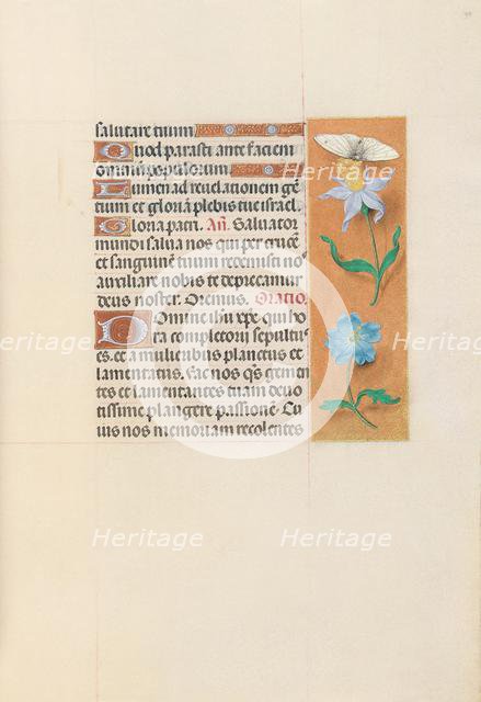 Hours of Queen Isabella the Catholic, Queen of Spain: Fol. 79r, c. 1500. Creator: Master of the First Prayerbook of Maximillian (Flemish, c. 1444-1519); Associates, and.