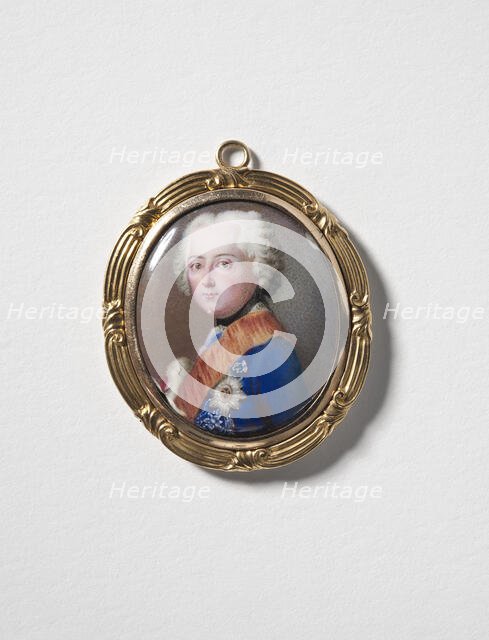 Frederick II (1712-1786), King of Prussia. Creator: Joseph Brecheisen.