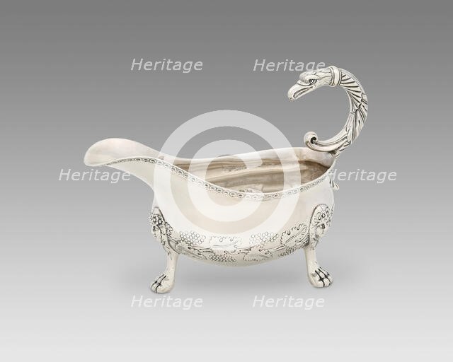 Sauce Boat, c. 1817/33. Creator: Edward Lownes.
