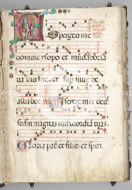 Gradual, c. 1520. Creator: Girolamo dai Libri (Italian, 1474-1555), circle of.
