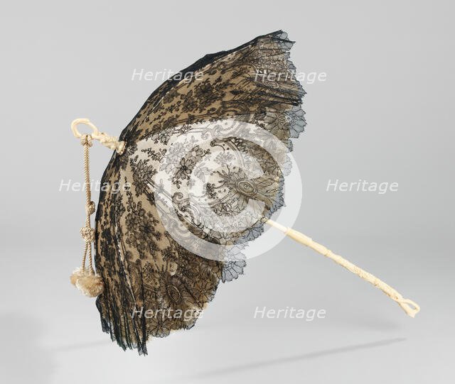 Parasol, French, 1860-69. Creator: Unknown.