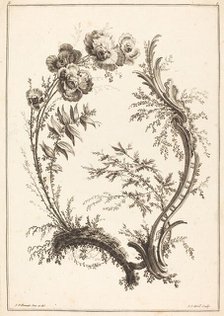 Ornament with Flowers. Creator: Jean Jacques Avril.