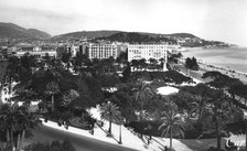 View of Albert I Gardens, Nice, South of France, early 20th century. Artist: Unknown