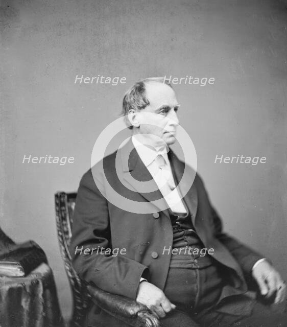 Caleb Cushing of Massachusetts, between 1865 and 1880. Creator: Unknown.