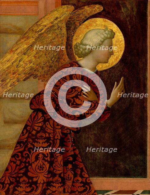 The Archangel Gabriel, c. 1430. Creator: Masolino da Panicale.