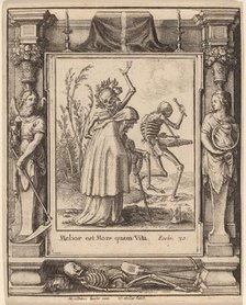 Old Woman, 1651. Creator: Wenceslaus Hollar.