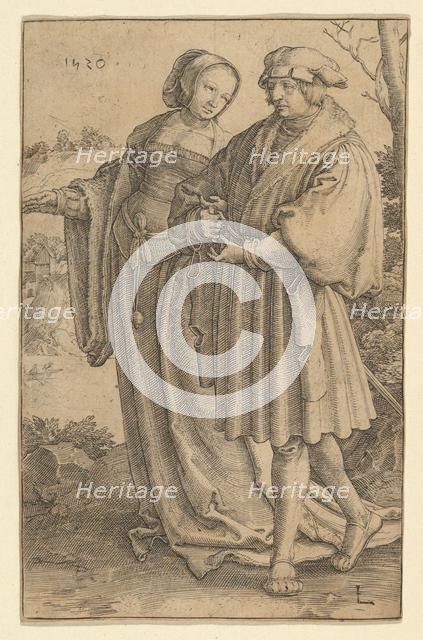 The Promenade, 1520. Creator: Lucas van Leyden.