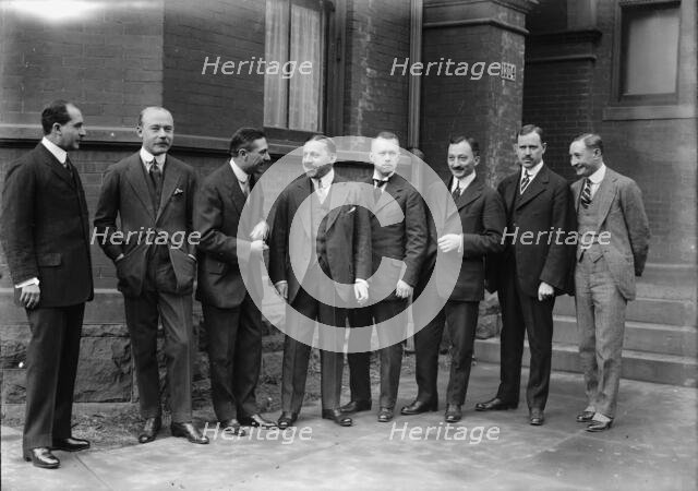 Austria-Hungary, Officials - Embassy Staff, 1914. Creator: Harris & Ewing.