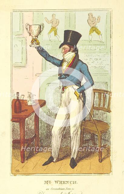 Mr. Wrench as Corinthian Tom, 1820. Creator: Unknown.