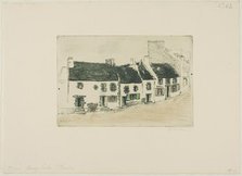 Breton Market Town, Plestin, 1902. Creator: Theophile Alexandre Steinlen.