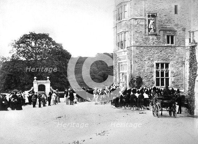 Wedding at Flete, c1882. Artist: Unknown
