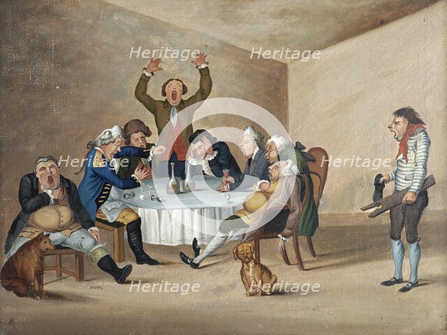 A long story, (1784?). Creator: Henry William Bunbury.