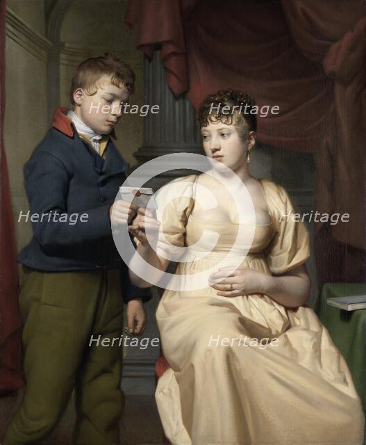 The Love Letter, 1808. Creator: Willem Bartel van der Kooi.