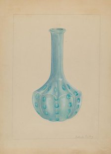 Bottle, 1935/1942. Creator: Gertrude Lemberg.