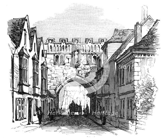 Gate, High-Street, Salisbury, 1872. Creator: Unknown.