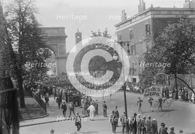 Drafted men, 4 Sept 1917. Creator: Bain News Service.