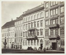 Jägerzeile No. 39, Wohnhaus des Herrn Stef. Mayerhofer, 1860s. Creator: Unknown.