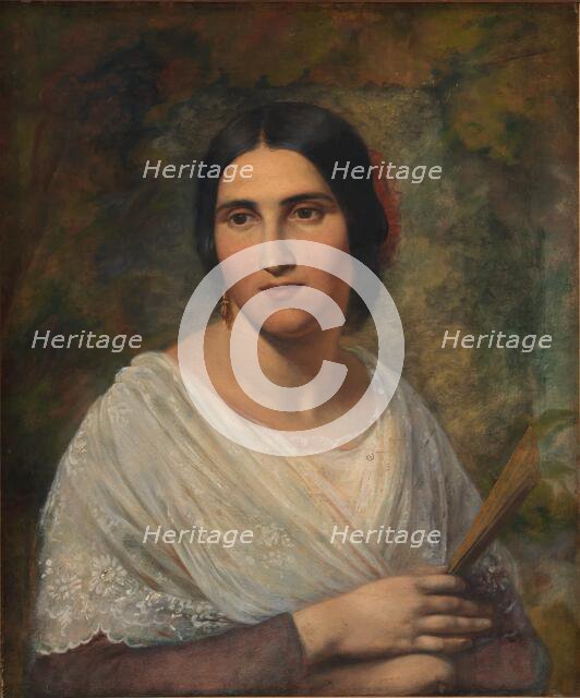 A Roman Woman, 1840-1849. Creator: Elisabeth Baumann.