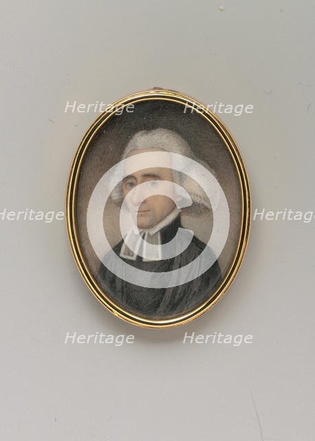 The Reverend Dr. Ezra Stiles, 1770. Creator: Samuel King.