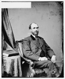 Phineas Warren Hitchcock of Nebraska, between 1860 and 1875. Creator: Unknown.