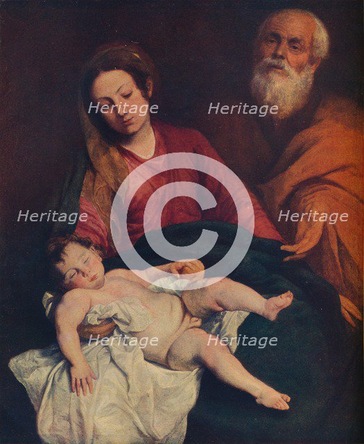 'The Holy Family', c1624. Artist: Anthony van Dyck.